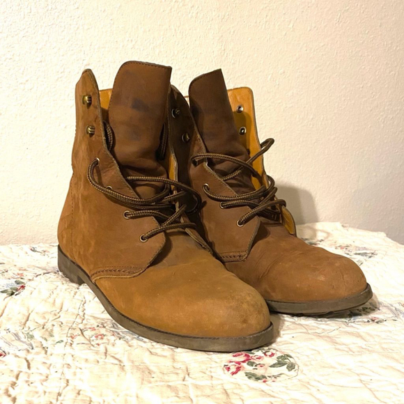 Vintage Nine West Soft Leather Suede Boots - Picture 2 of 13